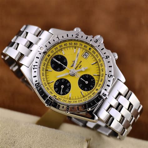 breitling chronomat longitude yellow price|breitling navitimer chronomat.